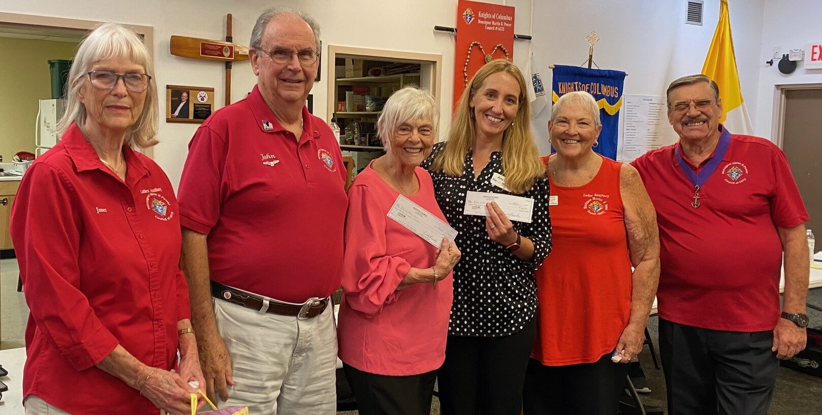 Donation – Knights of Columbus-Baby Bottle Campaign